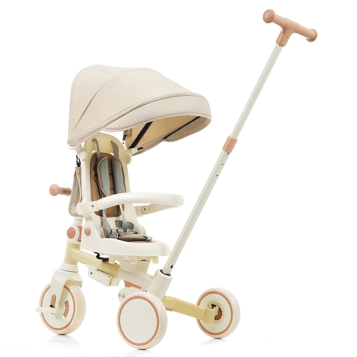 7-in-1 Multifunctional Foldable Aluminum Baby Tricycle - Omega Lifestyles