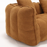 Chenille High Resilience Foam Cozy Bean Bag Chair - Omega Lifestyles