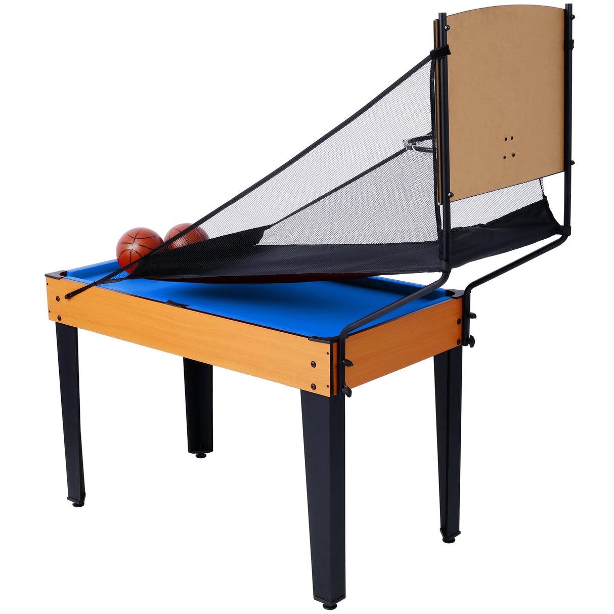 5-In-1 Multi-Game Table With Billiards Foosball Basketball - Omega Lifestyles
