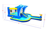 8-in-1 Inflatable Water Park Slide Trampoline Playhouse - Omega Lifestyles