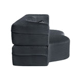 Full Size Plush Corduroy Folding Foam Sleeper Sofa Bed With Pillows - Omega Lifestyles