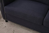 Modern Linen Convertible Sleeper Sofa Bed With Memory Mattress - Omega Lifestyles