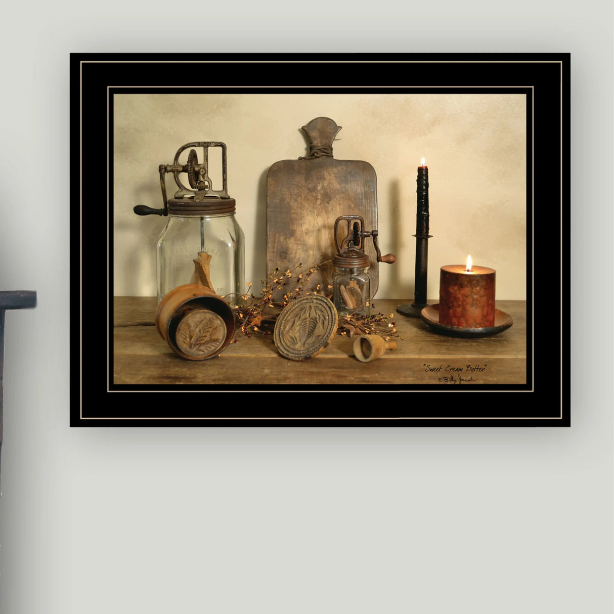 Multicolor Handcrafted Ready To Hang Framed Print - Omega Lifestyles