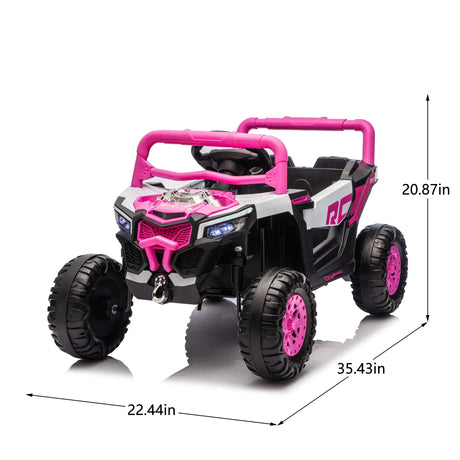 12V Kids Ride-On Electric UTV With Parents Remote Control - Omega Lifestyles