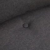 Adjustable 2-in-1 Linen Floor Sofa With Backrest - Omega Lifestyles