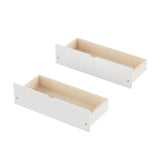 Twin Wood L-Shape Daybed With Storage Drawers - Omega Lifestyles