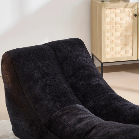 Creative Black Polyester Adult Bean Bag Chair Sofa - Omega Lifestyles