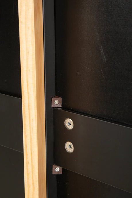 Rolling Kitchen Island Cart With Rubber Wood Tabletop - Omega Lifestyles