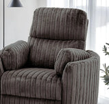 Contemporary Chocolate Brown Power Recliner Glider Chair - Omega Lifestyles
