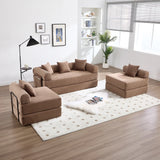 Convertible Folding Corduroy Memory Foam Sofa Bed - Omega Lifestyles