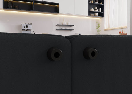 Oversized Modular Sectional Sofa With Chenille Cushions - Omega Lifestyles