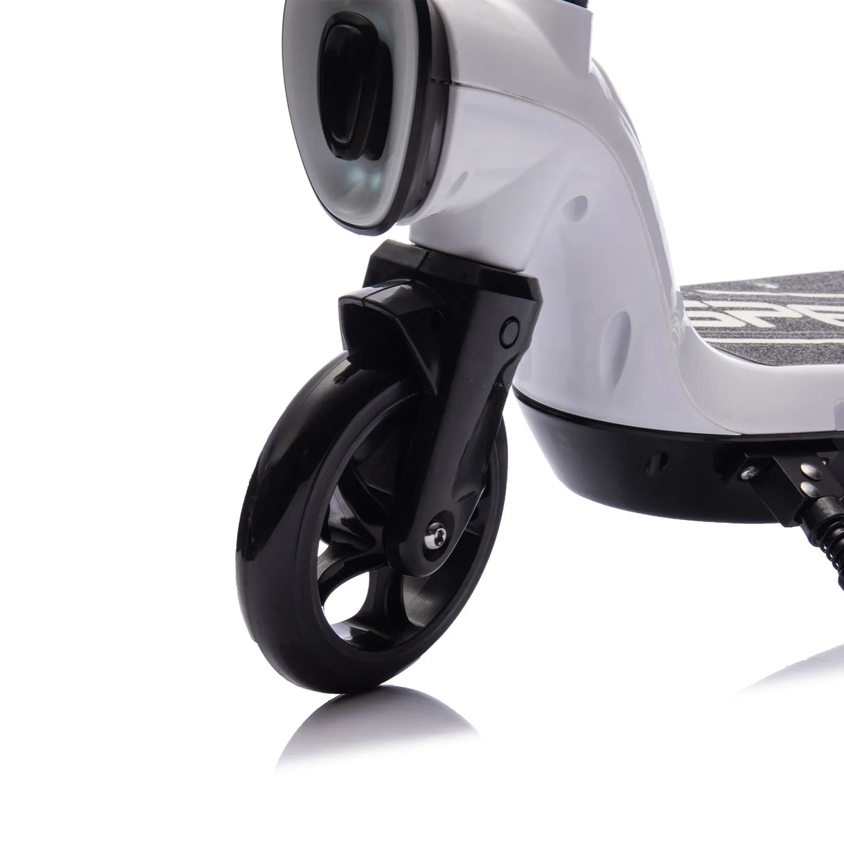 Kids Electric Scooter With Kickstand Bell Rear Brake And LED Lights - Omega Lifestyles