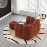 Soft Chenille High Resilient Foam Bean Bag Chair - Omega Lifestyles