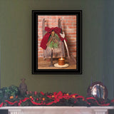 Framed Multicolor Let Christmas Live Wall Art Print - Omega Lifestyles