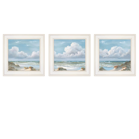 Multicolor Paper Framed Wall Art 3-Piece Vignette - Omega Lifestyles