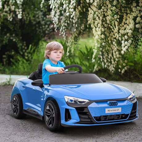 12V Licensed Audi RS E-tron GT Kids Ride-On Electric Car - Omega Lifestyles