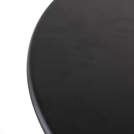 Industrial Black Iron Stowable Side Table With Seating Set - Omega Lifestyles