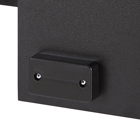 Classic Black TV Stand With RGB LED Lighting - Omega Lifestyles