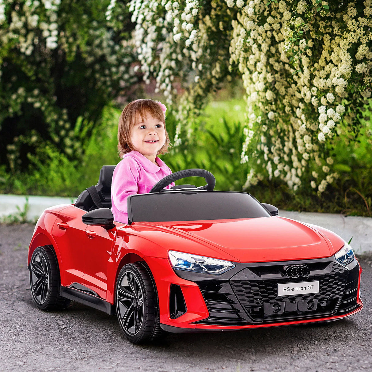 12V Licensed Audi RS E-Tron GT Kids Ride-On Car With Remote - Omega Lifestyles