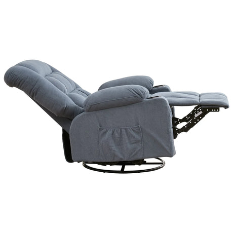 3D Kneading Heated Rocker Recliner Chair With USB Port - Omega Lifestyles