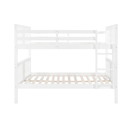 Full Full Solid Wood Convertible Bunk Bed - Omega Lifestyles