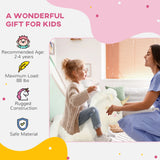 Plush Unicorn Toddler Rocking Horse With Sound - Omega Lifestyles