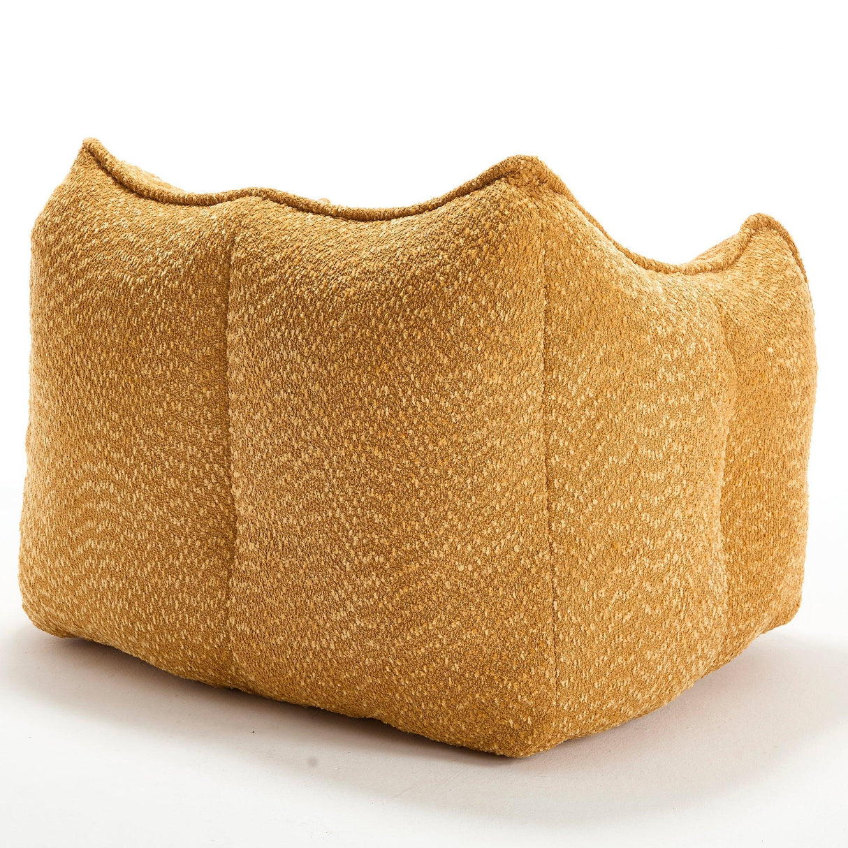 Chenille Foam Bean Bag Chair for Living Room - Omega Lifestyles