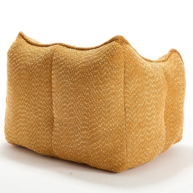 Chenille Foam Bean Bag Chair for Living Room - Omega Lifestyles