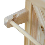 Farmhouse Solid Fir Wood Outdoor Kitchen Island Cart - Omega Lifestyles