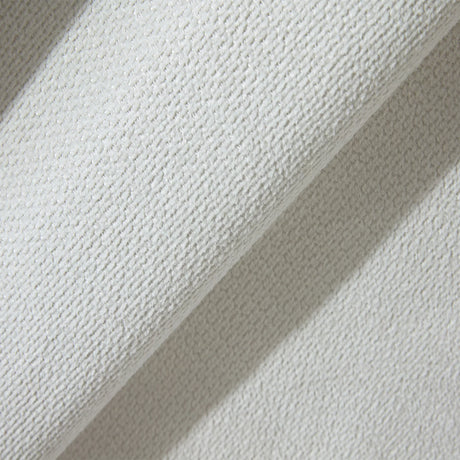 Queen Contemporary Cream White Chenille Upholstered Bed Frame - Omega Lifestyles