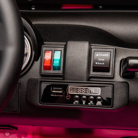 24V Two-Seater Kids Ride On Truck With Bluetooth Remote Control - Omega Lifestyles