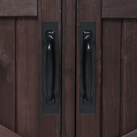 Outdoor Kitchen Island Solid Fir Wood Raised Shelf Cart - Omega Lifestyles