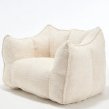 Chenille Bean Bag Chair With Resilient Foam - Omega Lifestyles