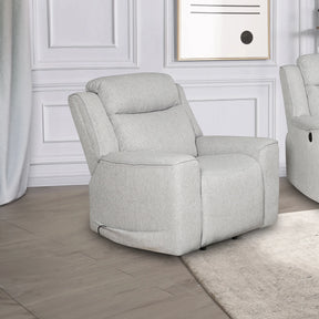 Contemporary Upholstered Adjustable Recliner Chair With Plush Cushioning - Omega Lifestyles