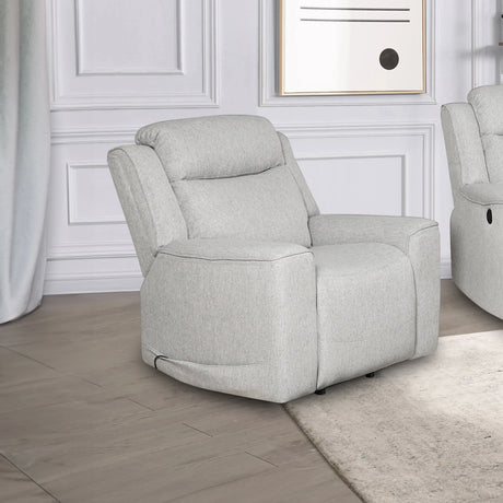 Contemporary Upholstered Adjustable Recliner Chair With Plush Cushioning - Omega Lifestyles