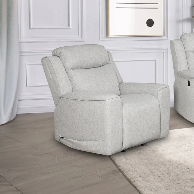 Contemporary Upholstered Adjustable Recliner Chair With Plush Cushioning - Omega Lifestyles