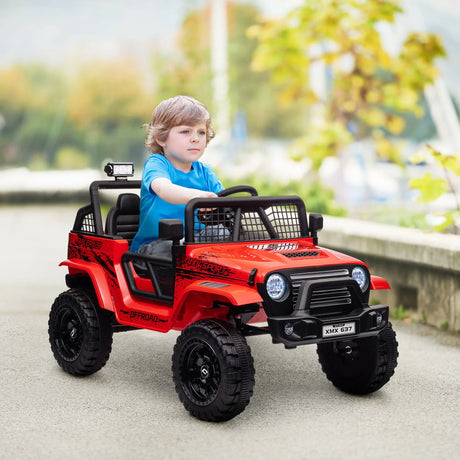 12V Dual Motor Kids Electric Ride-On Car With Remote - Omega Lifestyles