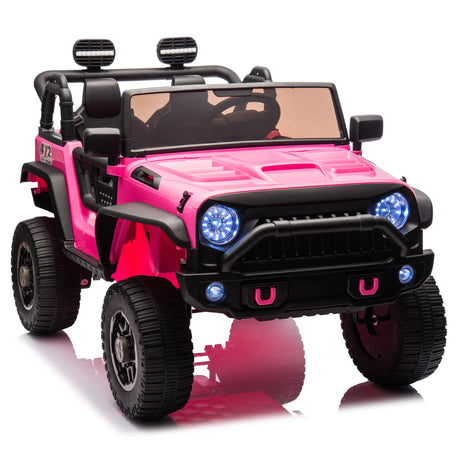 24V Two-Seater Kids Ride On Truck With Bluetooth Remote Control - Omega Lifestyles