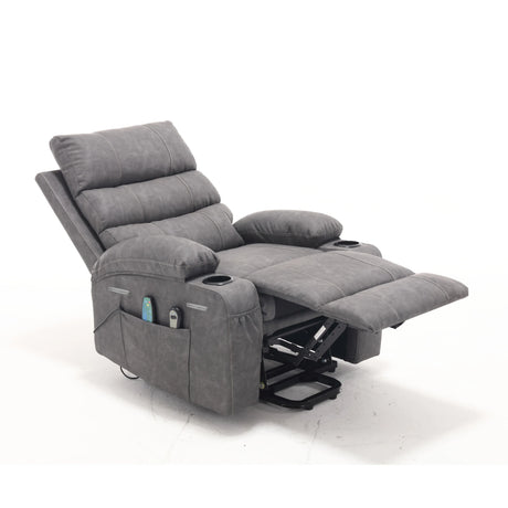 Electric Power Lift Recliner Chair With Massage Heat - Omega Lifestyles