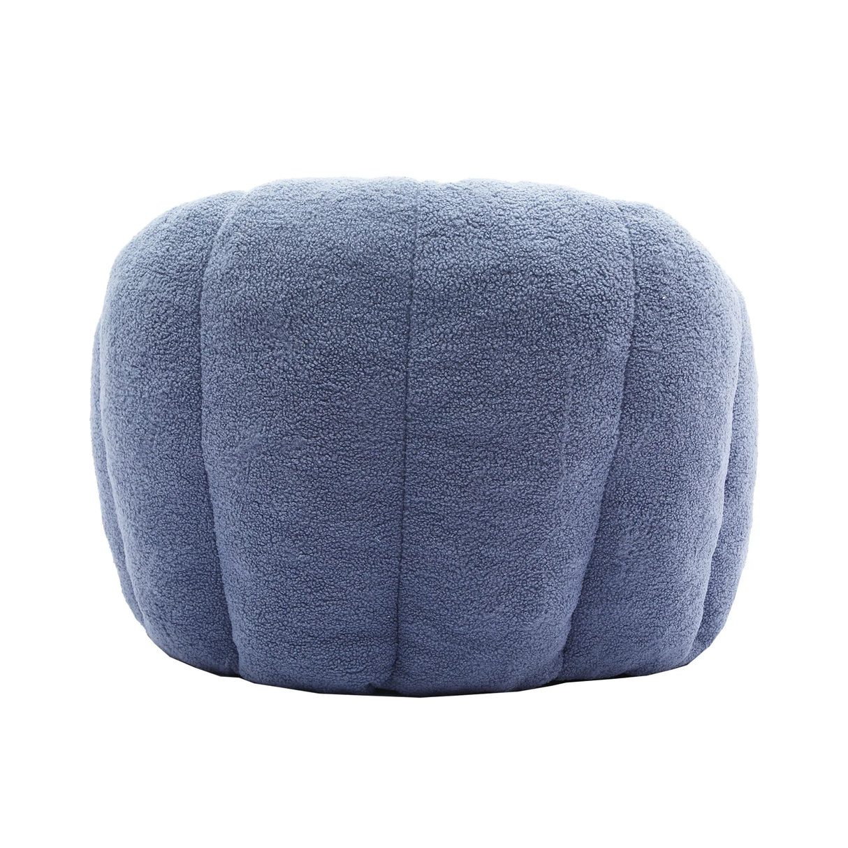 Plush Teddy Foam Bean Bag Chair With Armrests - Omega Lifestyles