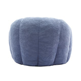 Plush Teddy Foam Bean Bag Chair With Armrests - Omega Lifestyles