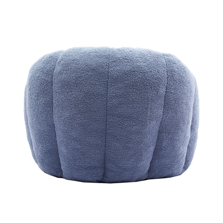 Plush Teddy Foam Bean Bag Chair With Armrests - Omega Lifestyles