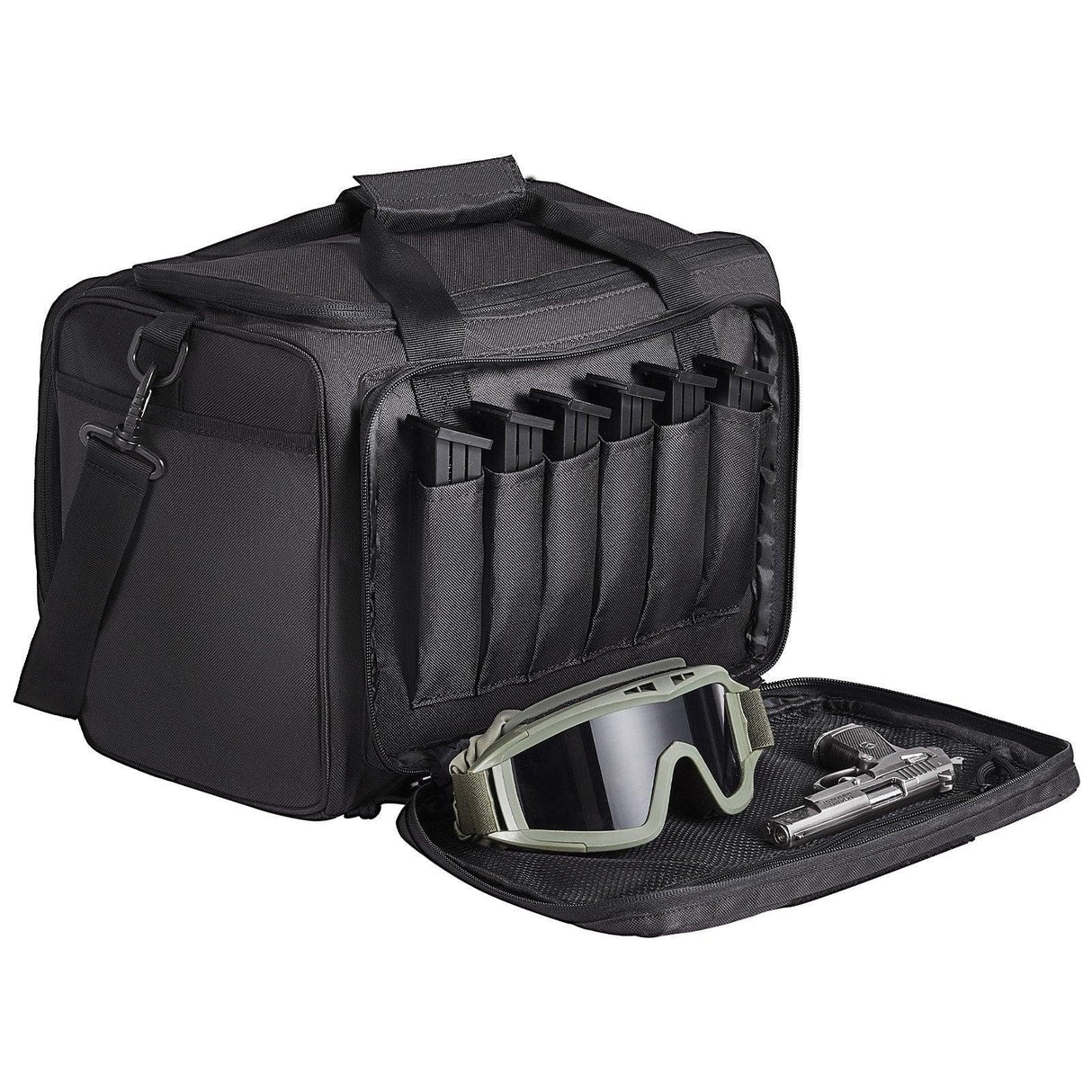 Tactical 3-Pistol Polyester Gun Range Bag - Omega Lifestyles