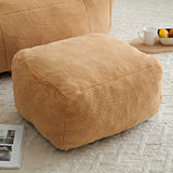 Oversized Soft Faux Fur Foam-Filled Bean Bag Chair - Omega Lifestyles