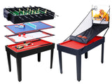 5-in-1 Convertible Indoor Sports Game Table with Accessories - Omega Lifestyles