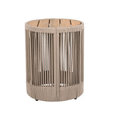 Rustic Acacia Wood Coffee Table And Side Table Set - Sleep Galleria