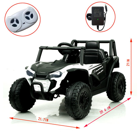 12V Remote Control Kids Electric Ride On Car With Seatbelt - Omega Lifestyles