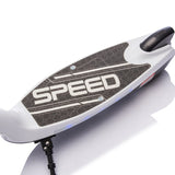 Kids Electric Scooter With Kickstand Bell Rear Brake And LED Lights - Omega Lifestyles