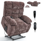 Medium-Firm Power Lift Recliner Chair With Heat Massage - Omega Lifestyles