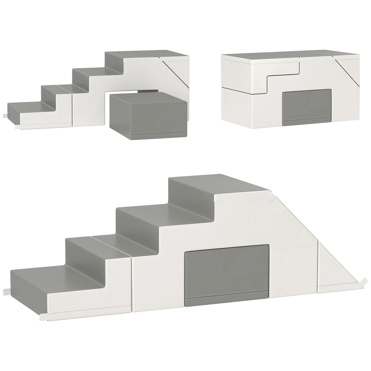 2-Piece Soft Foam Kids Climbing Play Set - Omega Lifestyles